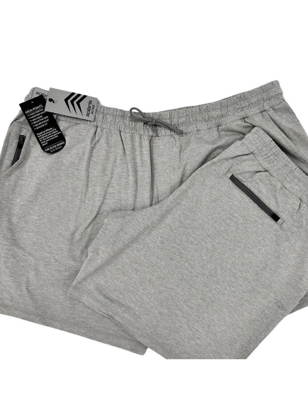 $60 Men’s Solaris Active XXL Reflective Shorts Elite Series NWT